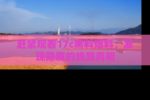 赶紧观看17c黑料爆料，发现隐藏的线路真相