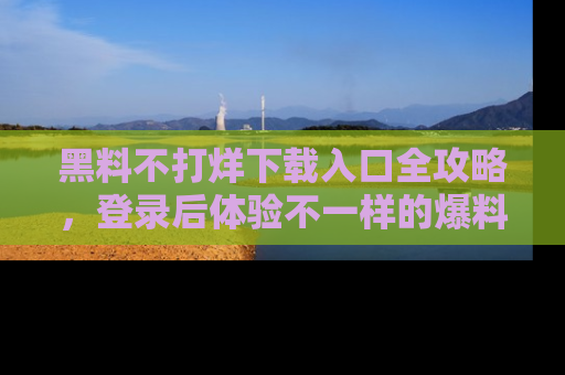 黑料不打烊下载入口全攻略，登录后体验不一样的爆料乐趣！