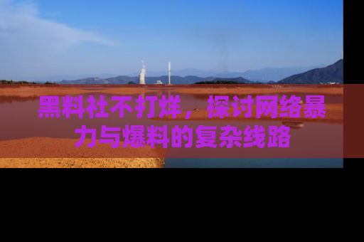 黑料社不打烊，探讨网络暴力与爆料的复杂线路