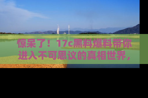 惊呆了！17c黑料爆料带你进入不可思议的真相世界，赶快看链接！
