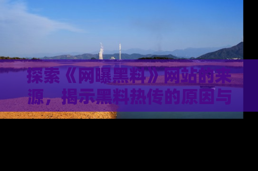 探索《网曝黑料》网站的来源,揭示黑料热传的原因与影响