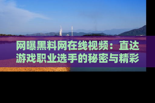 网曝黑料网在线视频：直达游戏职业选手的秘密与精彩动漫片段！
