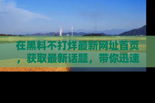 在黑料不打烊最新网址首页，获取最新话题，带你迅速了解娱乐圈大事！